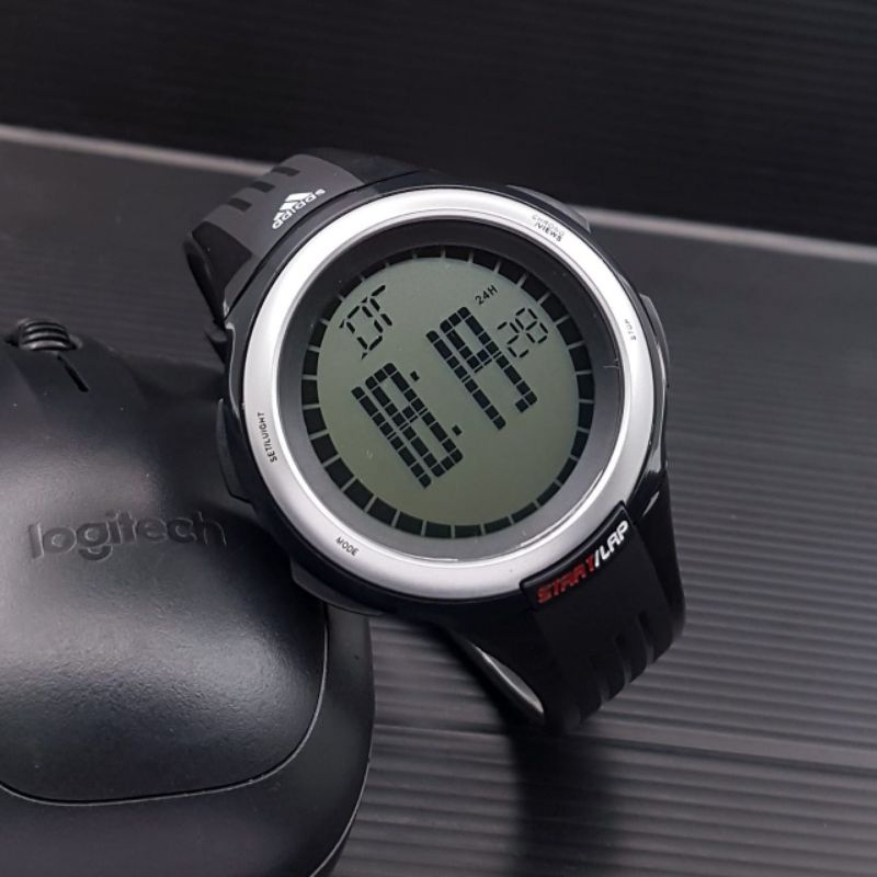 [4 VARIASI] Jam Tangan Pria Adidas Digital Rubber