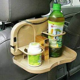 READY TRAVEL DINING TRAY PORTABLE MEJA LIPAT MOBIL AS SEEN ON TV - Putih