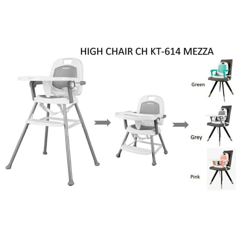 High Chair Mezza Ch KT 614-SN / Kursi Makan