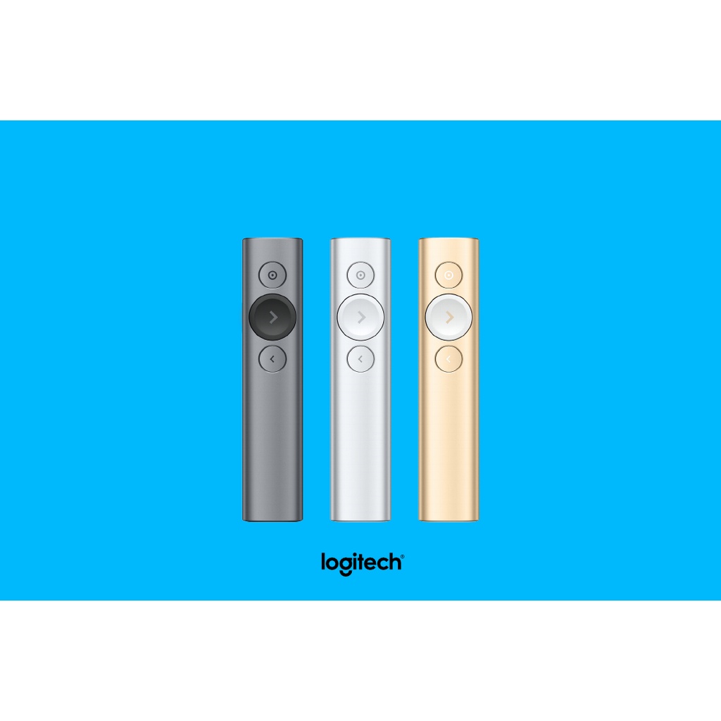 Logitech Spotlight Wireless Presentation Remote - SLATE- Laser Pointer