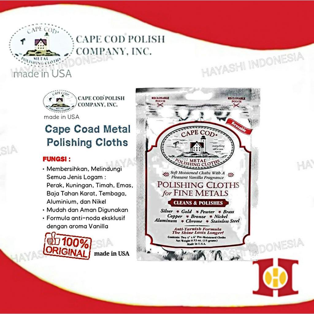 CAPE COD FOIL POUCH PEMBERSIH GORESAN