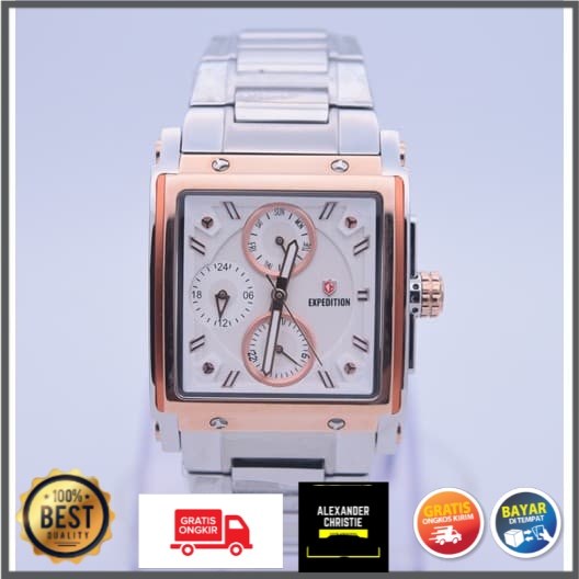 JAM TANGAN WANITA ORIGINAL EXPEDITION WANITA ORIGINAL EX6731 EXP 6731