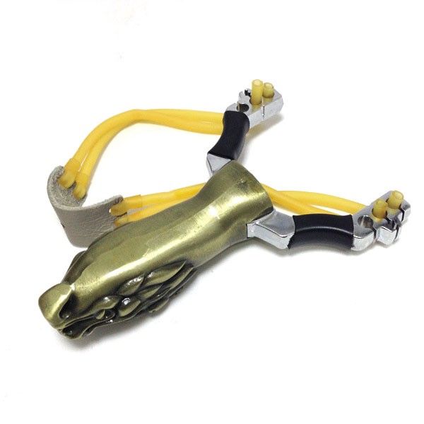 Ketapel Stainless Steel Ketapel Berburu Aksesoris Berburu Dragon Head