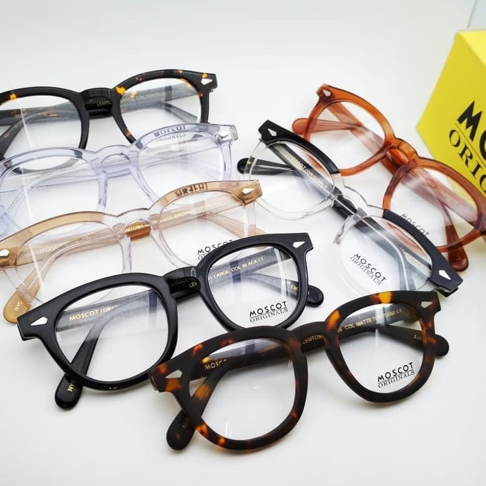 Moscot Lemtosh Size L/M/S - Two-Tone Coklat, M New