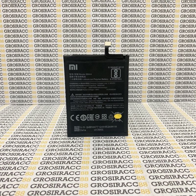 BATRE BATERAI BATTERY XIAOMI BN44 FOR REDMI 5 PLUS / REDMI 5+ ORIGINAL