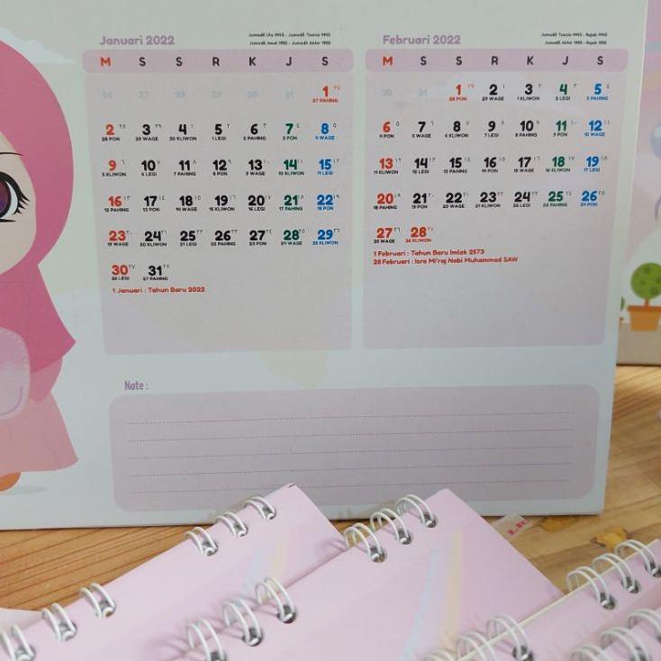 

Sale Sekarang,,, KALENDER 2022 JAWA LENGKAP / KALENDER MEJA PINK by MIULAN