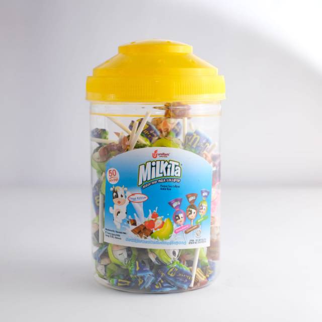 Milkita Permen Lolipop Isi 50pcs