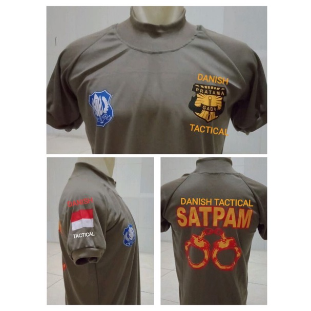 kaos satpam sablon gada pratama borgol