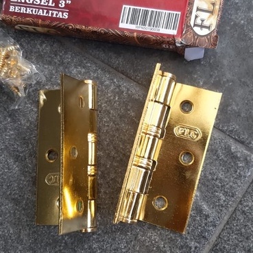 Engsel Tebal 3&quot; KUNING