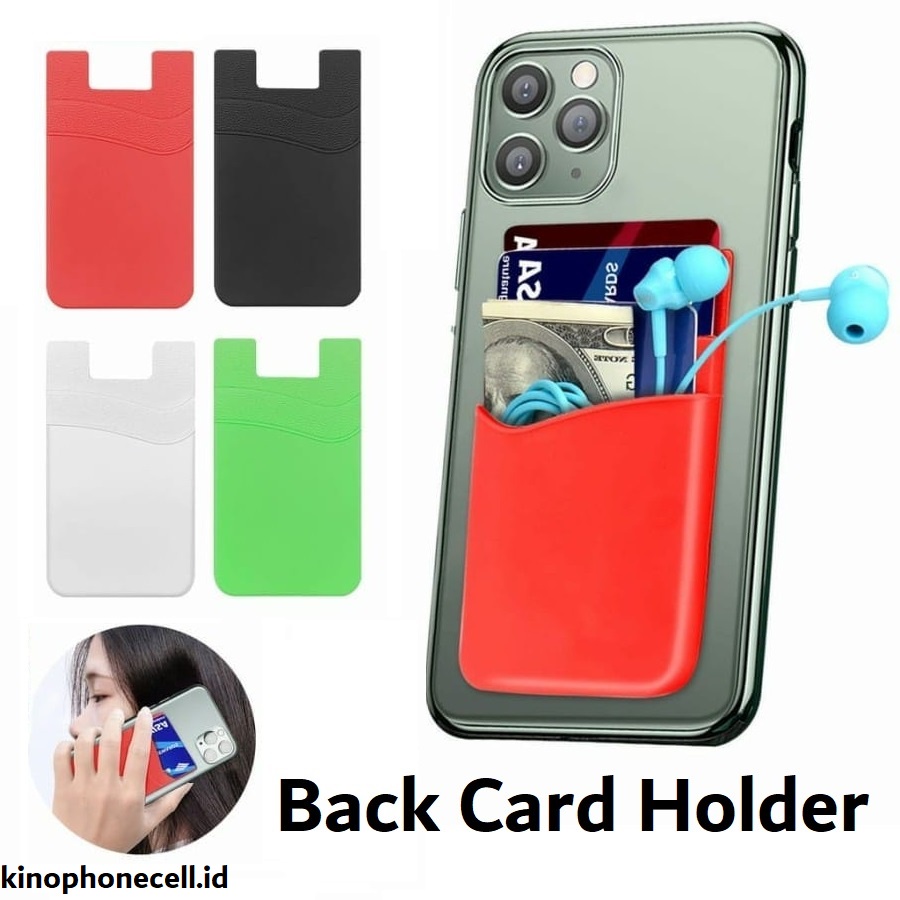 Card Holder Slot Card Dompet Kartu on Phone