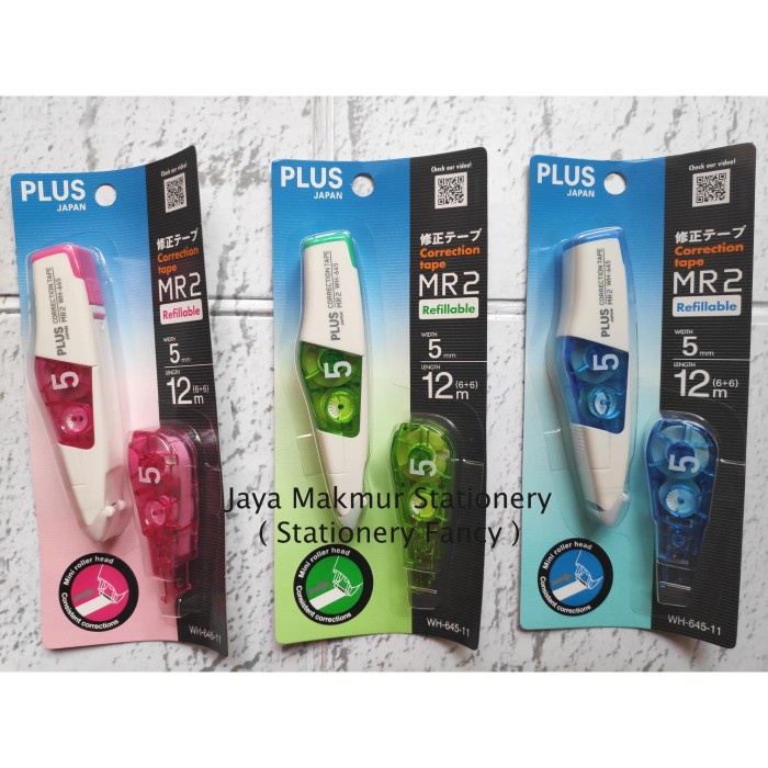 

Jualan Correction Tape Plus Mr2 5Mm Wh-645-11 Gilaa!!!