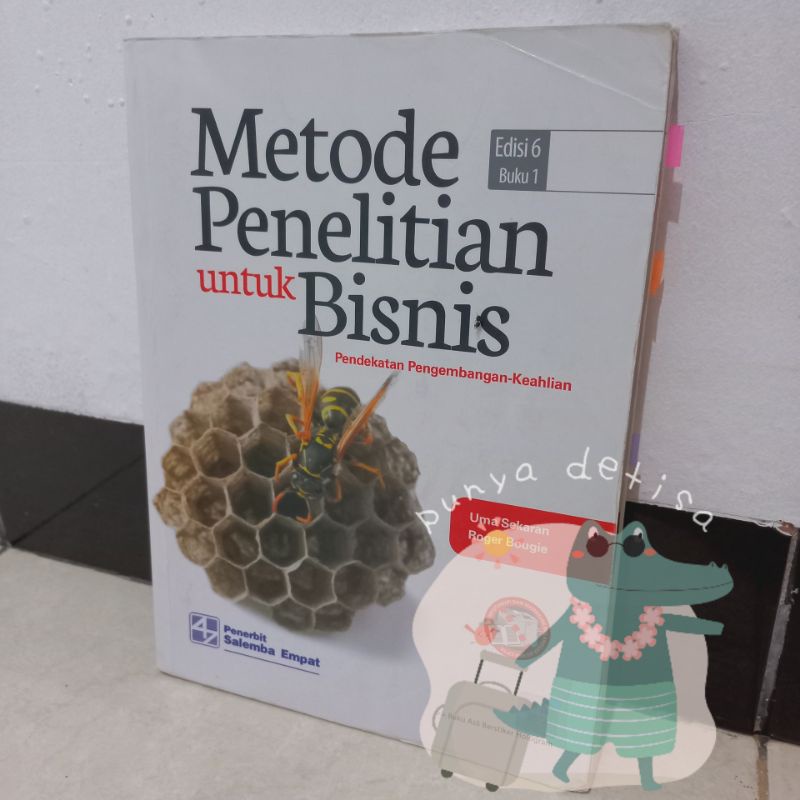 Metode Penelitian untuk Bisnis Edisi 6 Buku 1 Uma Sekaran dan Roger Bougie