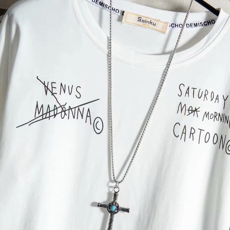 KAOS DISTRO IMPORT PRIA ASIA EROPA KOREA JEPANG AMERIKA HARAJUKU M-3XL JY1