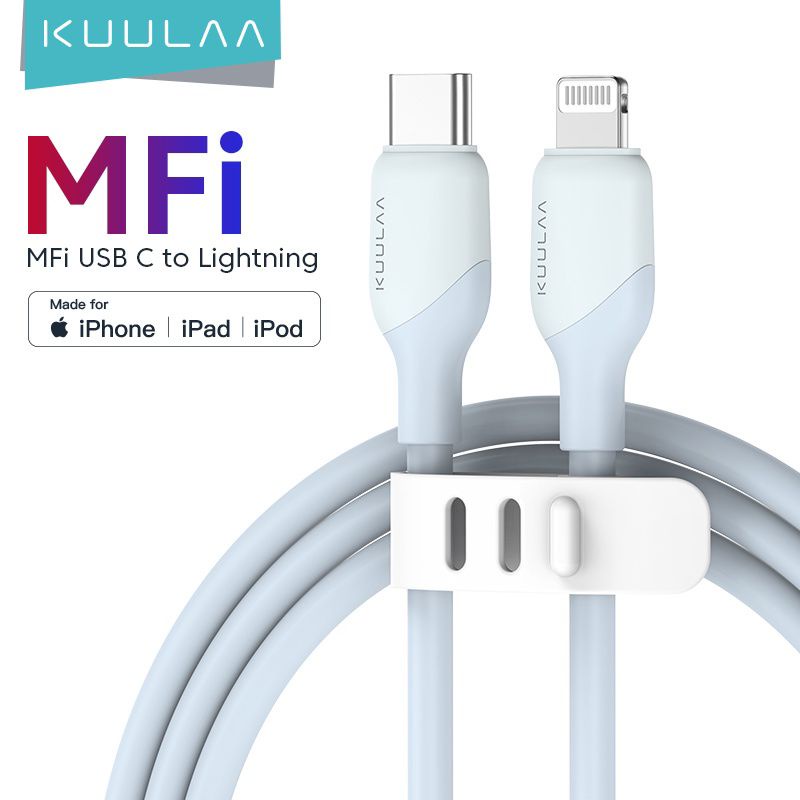 Kuulaa KL-C59 MFi Kabel Data Type-C to Lightning 30W PD3.0 4.0