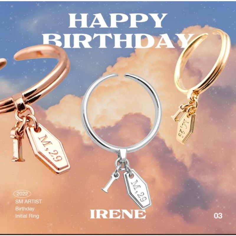 SM ARTIST BIRTHDAY RING