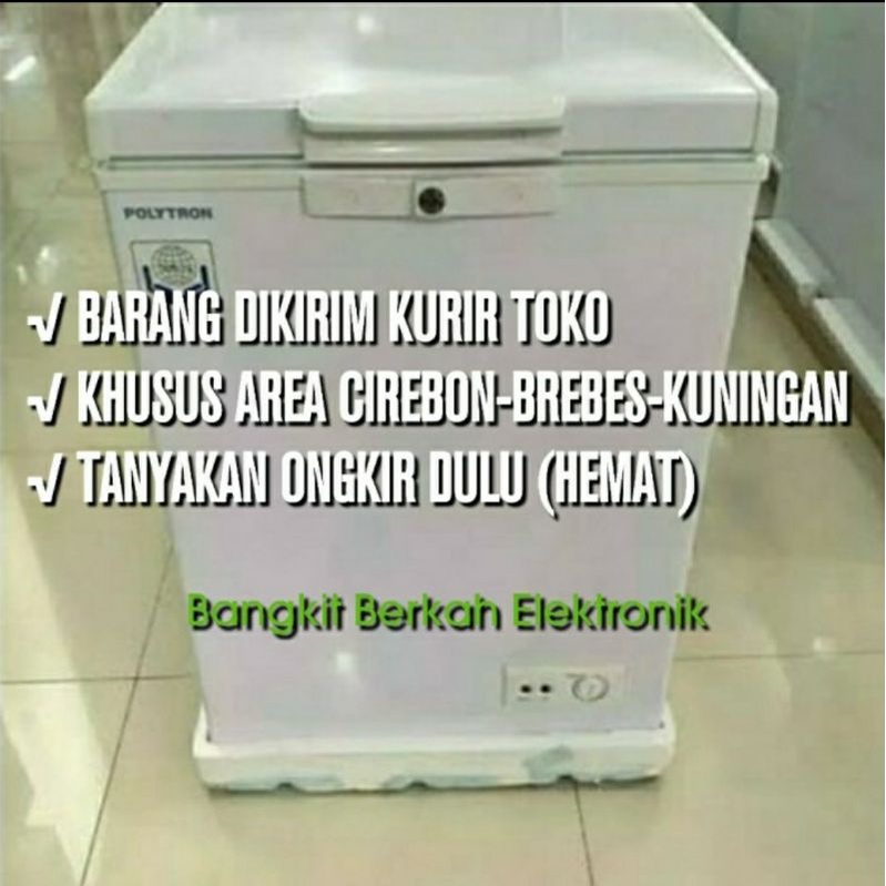 PCF 117 Chest Freezer Box Polytron 100L