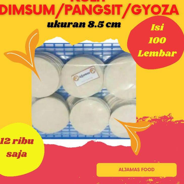 

Terbatas WIYS9 Kulit Dimsum 8.5 Cm isi 100 pangsit/gyoza 64 Paling Popular