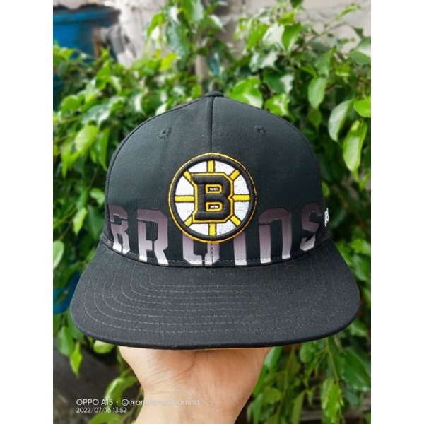 Topi snapback reebok nhl boston bruins second