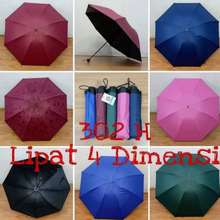 Payung Lipat 4 Fancy 3D / Payung Lipat 3D / Payung
