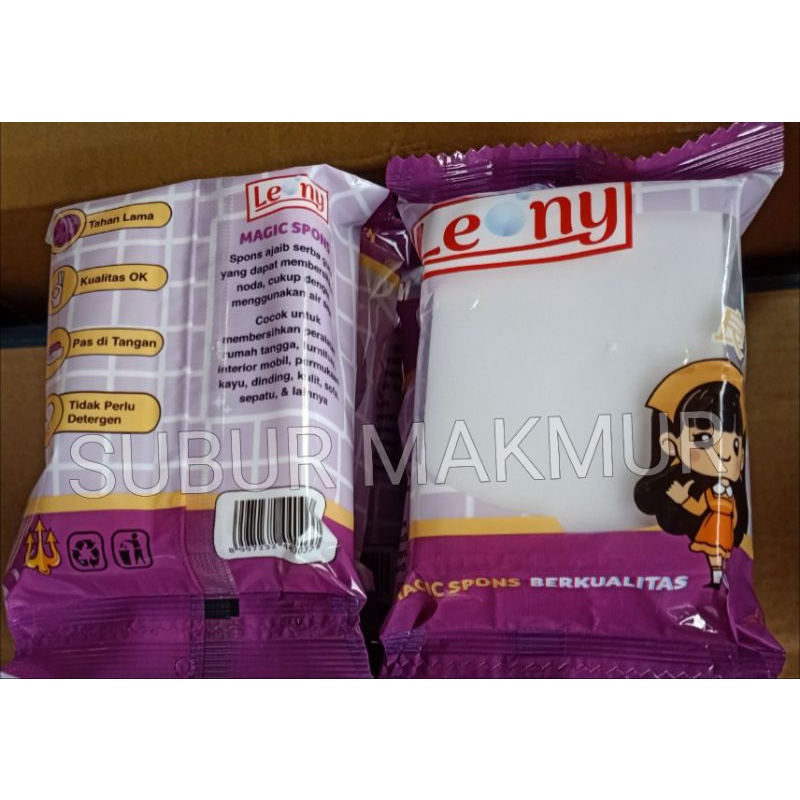 (1pcs) SPONS MAGIC BERKUALITAS Membersihkan interior mobil, kulit, sofa, sepatu,  semua noda dan kot