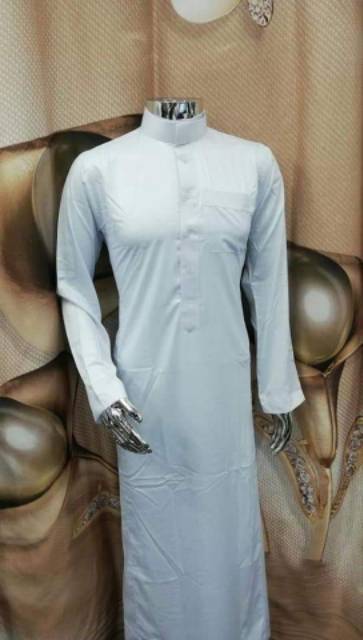 Jubah Gamis Polos Al Haramain