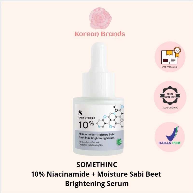 SOMETHINC - 10% Niacinamide + Moisture Sabi Beet Brightening Serum 20ml