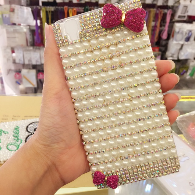 ribbon cute swarovski case diamond blinkcase blingcase oppo r7 r7s r9 r9s f1 f1s f3 plus