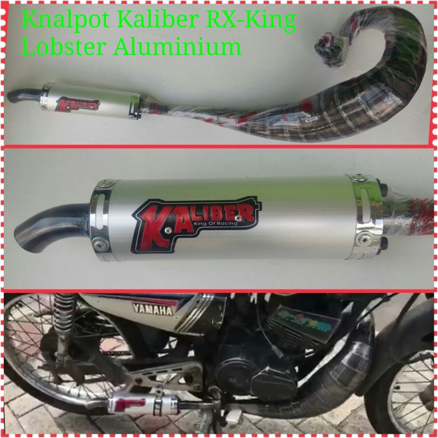 KNALPOT KALIBER RACING LOBSTER TELO VERNISH RX KING