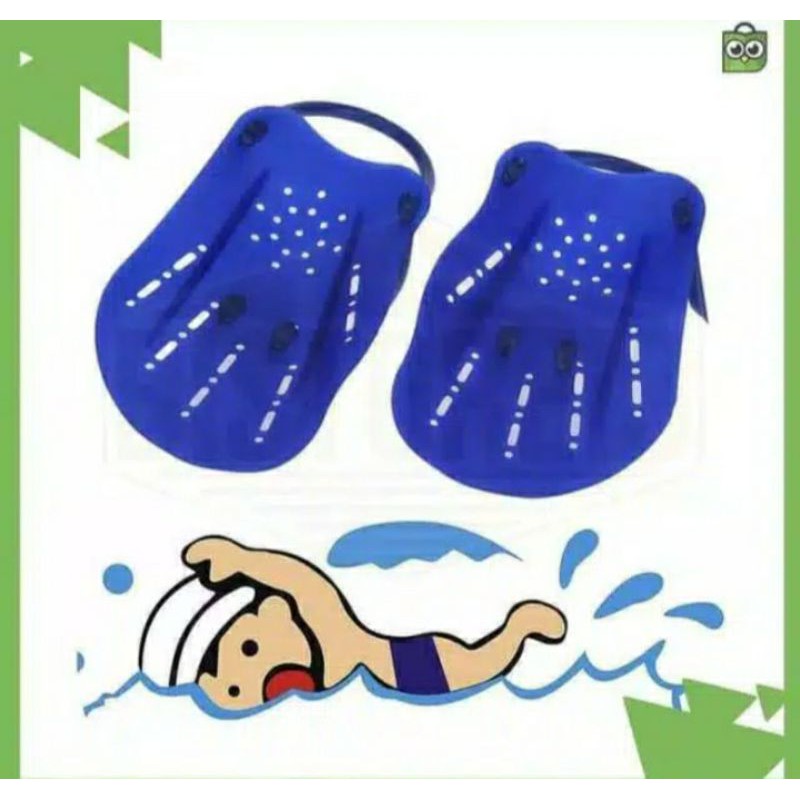 Paddle tangan utk renang/Hand paddle new model