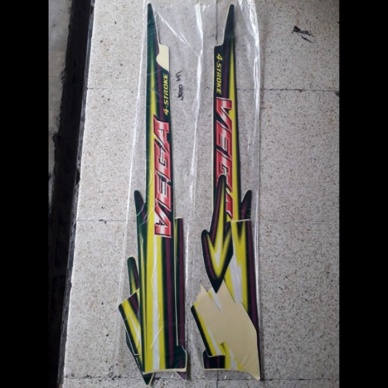 STRIPING STANDAR ORI LIST STIKER MOTOR YAMAHA VEGA LAMA TAHUN 2000-2002 STIKER VEGA LAMA 2000-2002