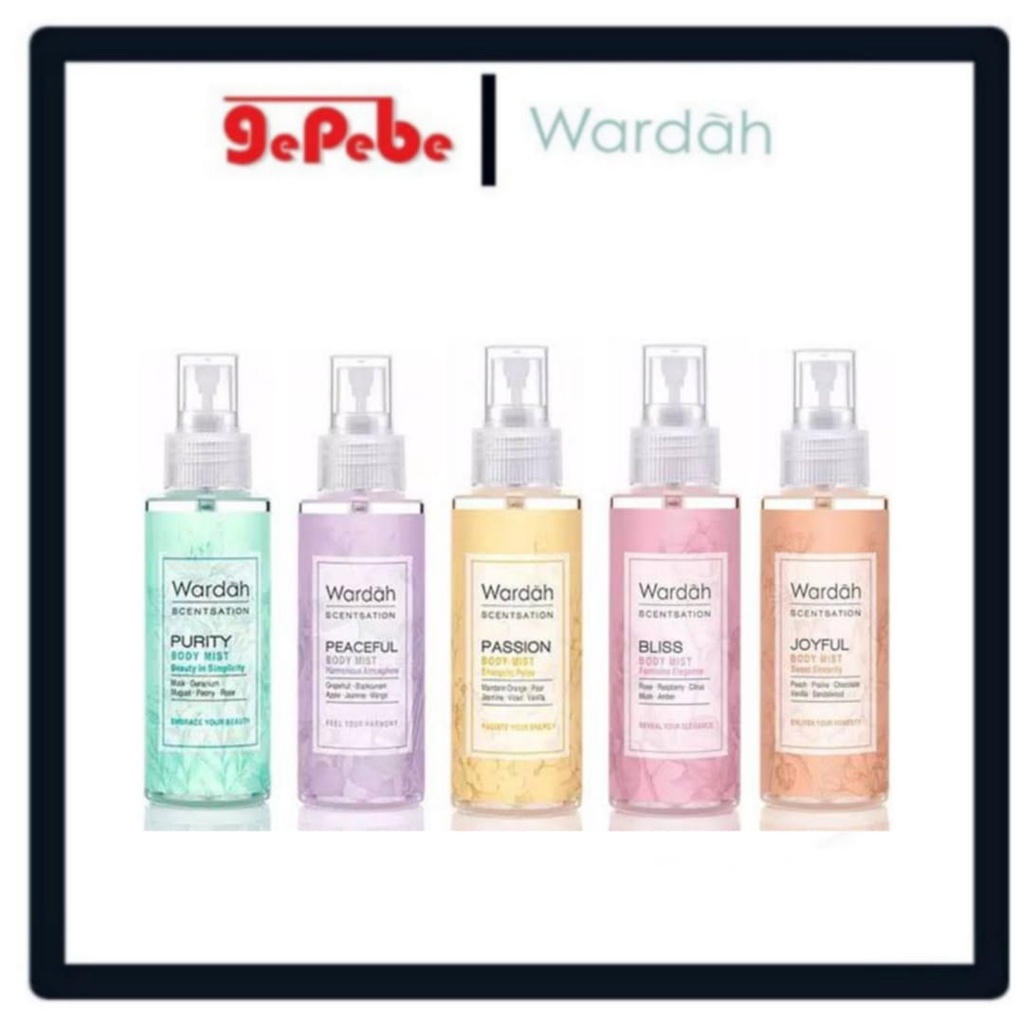 Wardah Scentsation Body Mist 100ml