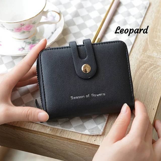 DOMPET WANITA PIN MINI SEASON - Dompet lipat wanita KOREAN FASHION WALLET