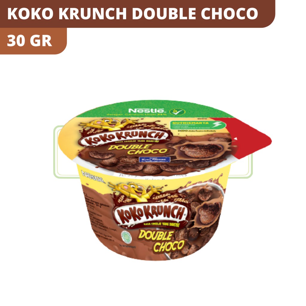 

KOKO KRUNCH DOUBLE CHOCO 30GR