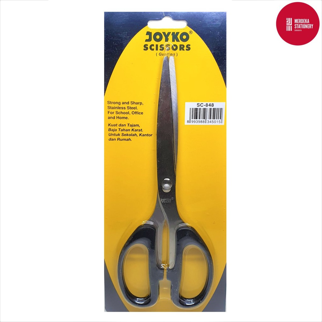 

Gunting/Pemotong/Scissors Joyko SC-848 Besar Panjang 21 cm