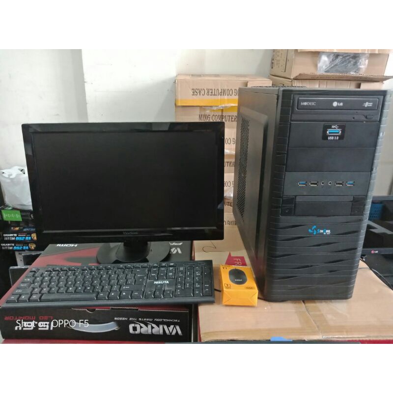 Komputer kasir siap pakai intel core i3 ll Komputer kasir PC lengkap ll Komputer kasir dengan aplikasi kasir ipos 5 ll Komputer lengkap untuk kasir siap pakai