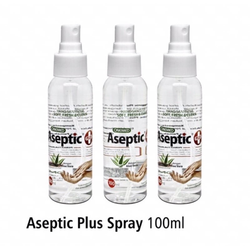 Hand Sanitizer Spray 100 ml Onemed-Asepticpluswithaloevera