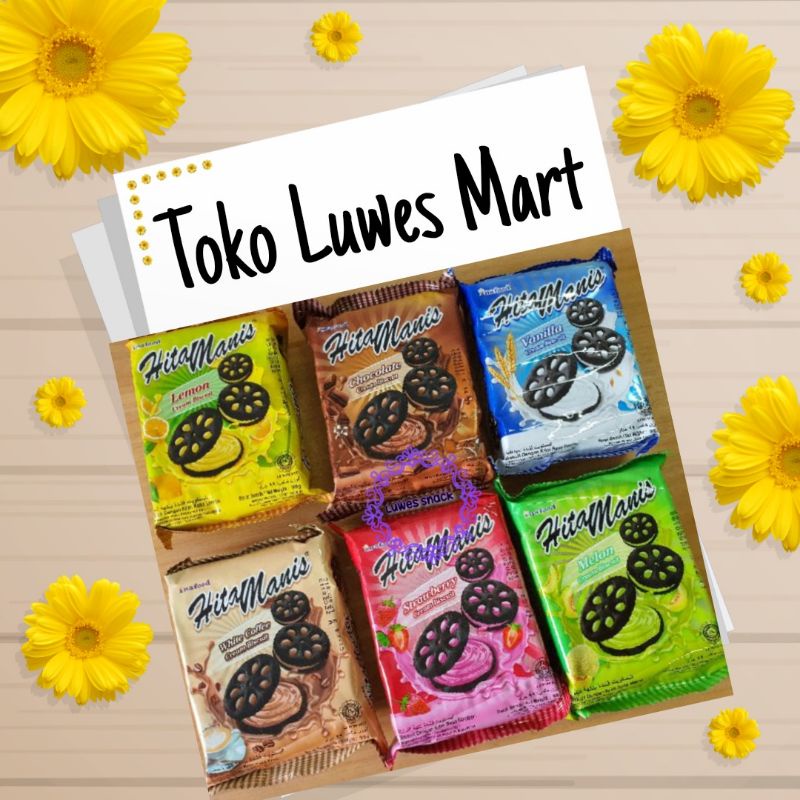 

Hitam manis isi 100gr-biskuit jadul-jajanan jadul-makanan ringan-camilan-snack jadul-jajanan