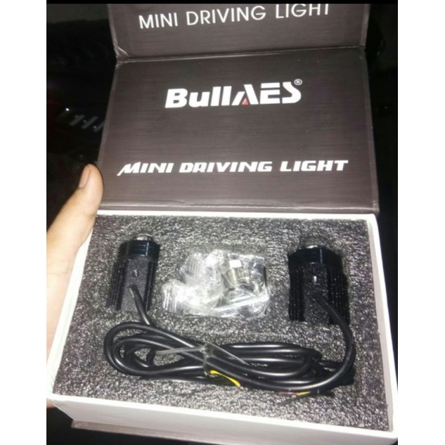 Lampu Tembak Laser Gun D2 BullAES - Foglamp Mini Laser Gun D2 BullAES