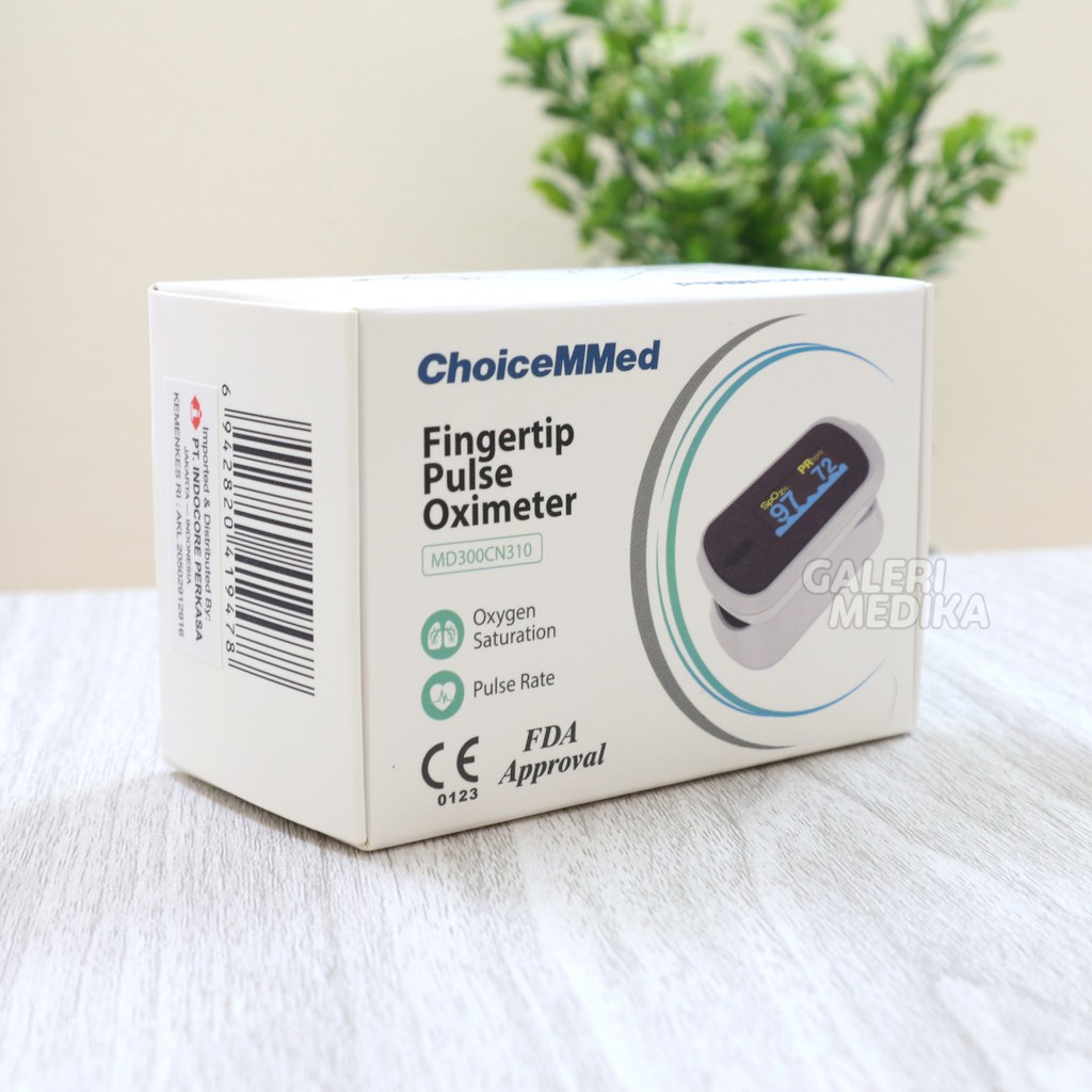 Pulse Oximeter ChoiceMMed MD300CN310 Oksimeter / Oxymeter - Alat Ukur Kadar Oksigen Tubuh