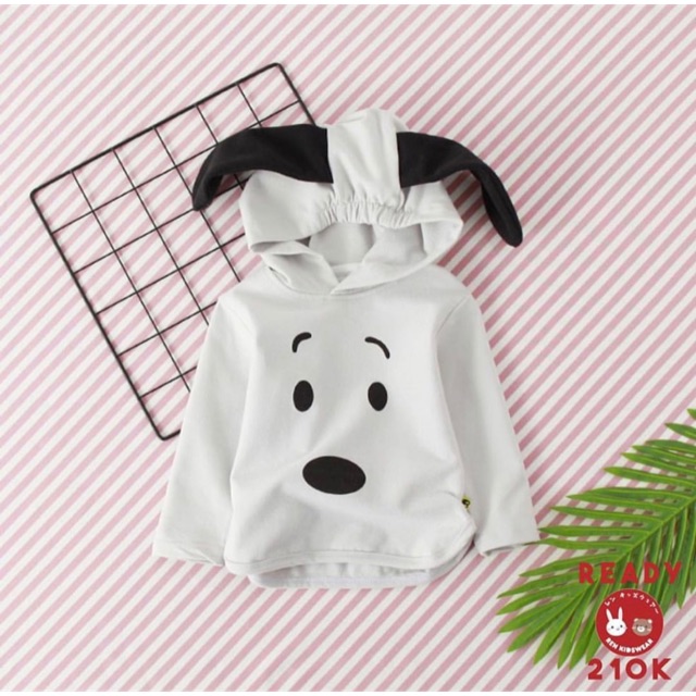 Import ! Dog hoodie with 3d ears