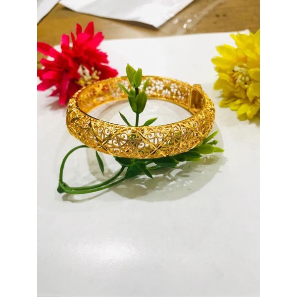 Gelang tangan bangkok kancing perhiasan wanita