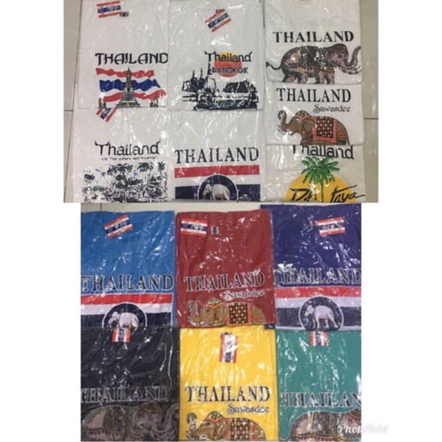 Kaos sourvenir thailand