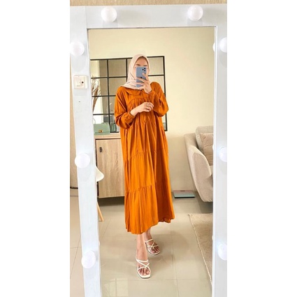 Midi dress polos / Zahra midi dress / Larossa official