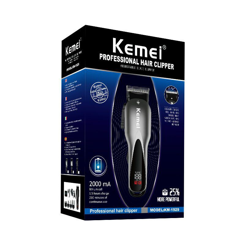 Kemei Alat Cukur Elektrik Hair Trimmer Shaver Rechargeable Battery