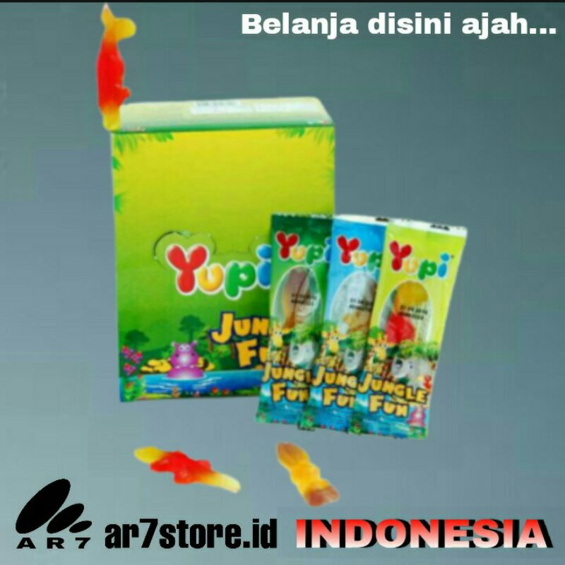 

YUPI Permen Jungle Fun isi 24 pcs