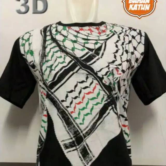  Kaos  Distro 3D  Motif  Sorban  T Shirt Motif  Sorban  3D  