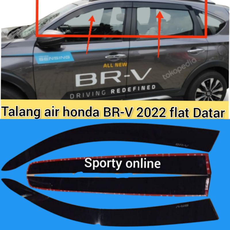 talang air honda allnew Brv 2022 sampai 2023 flat ori