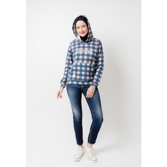 hoodie greenlight wanita ori 2277
