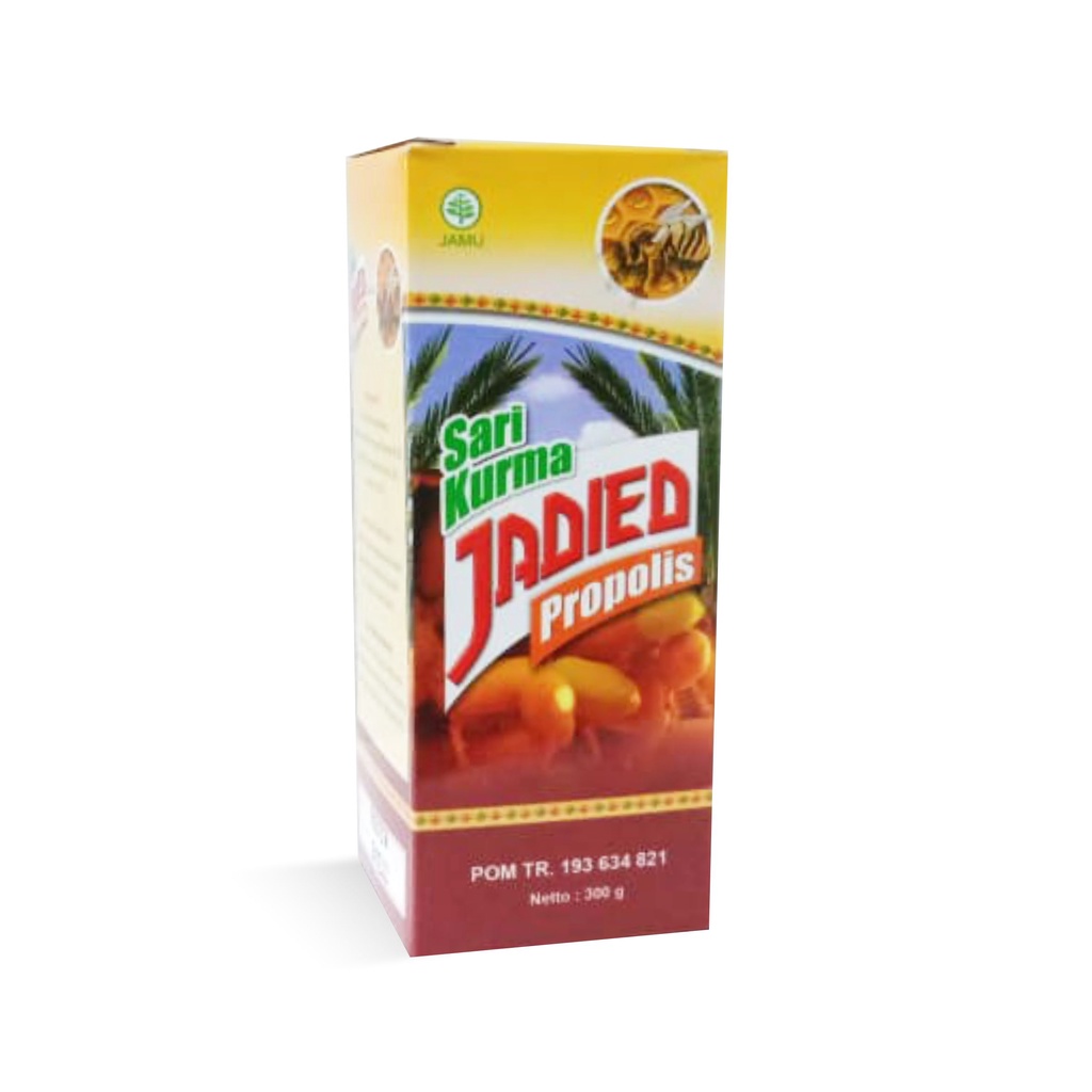 

Sari Kurma Jadied Propolis 300gr/Membantu Memelihara kesehatan/exp 2026