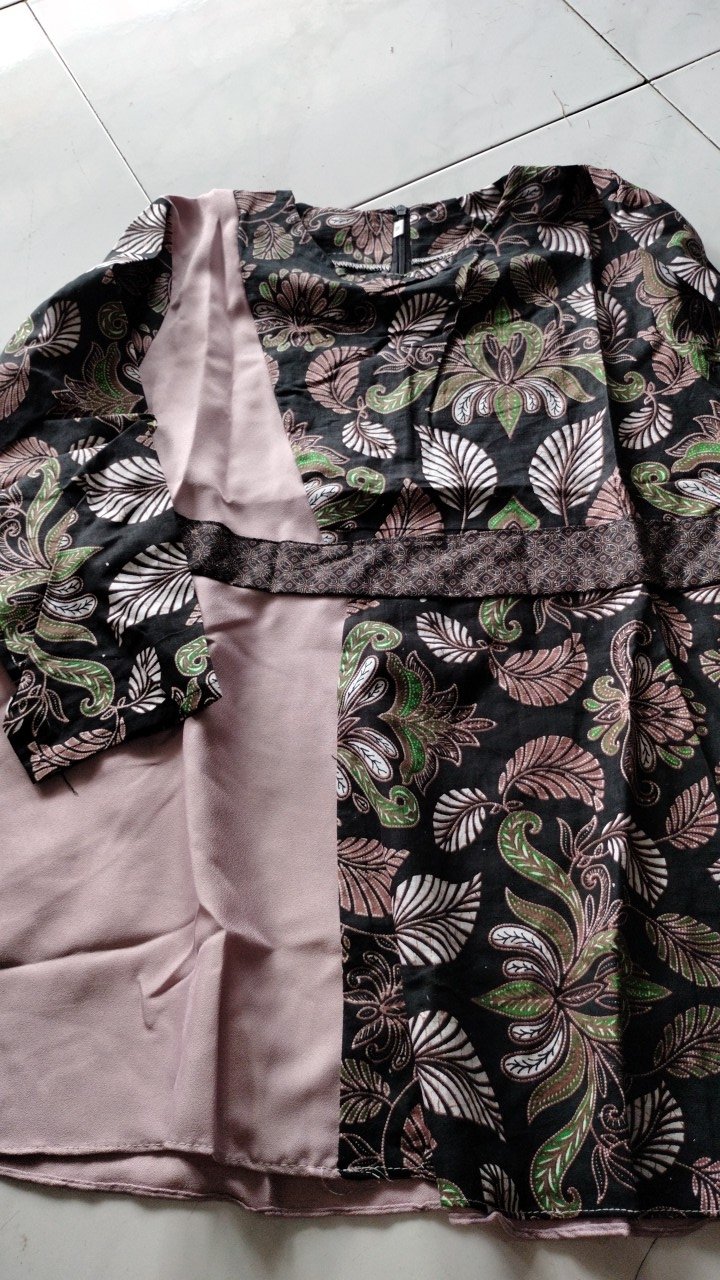 Atasan Batik Dolby Dolbi Dobby Doby Tenun Sutra Tulis Halus Katun Atbm Baron